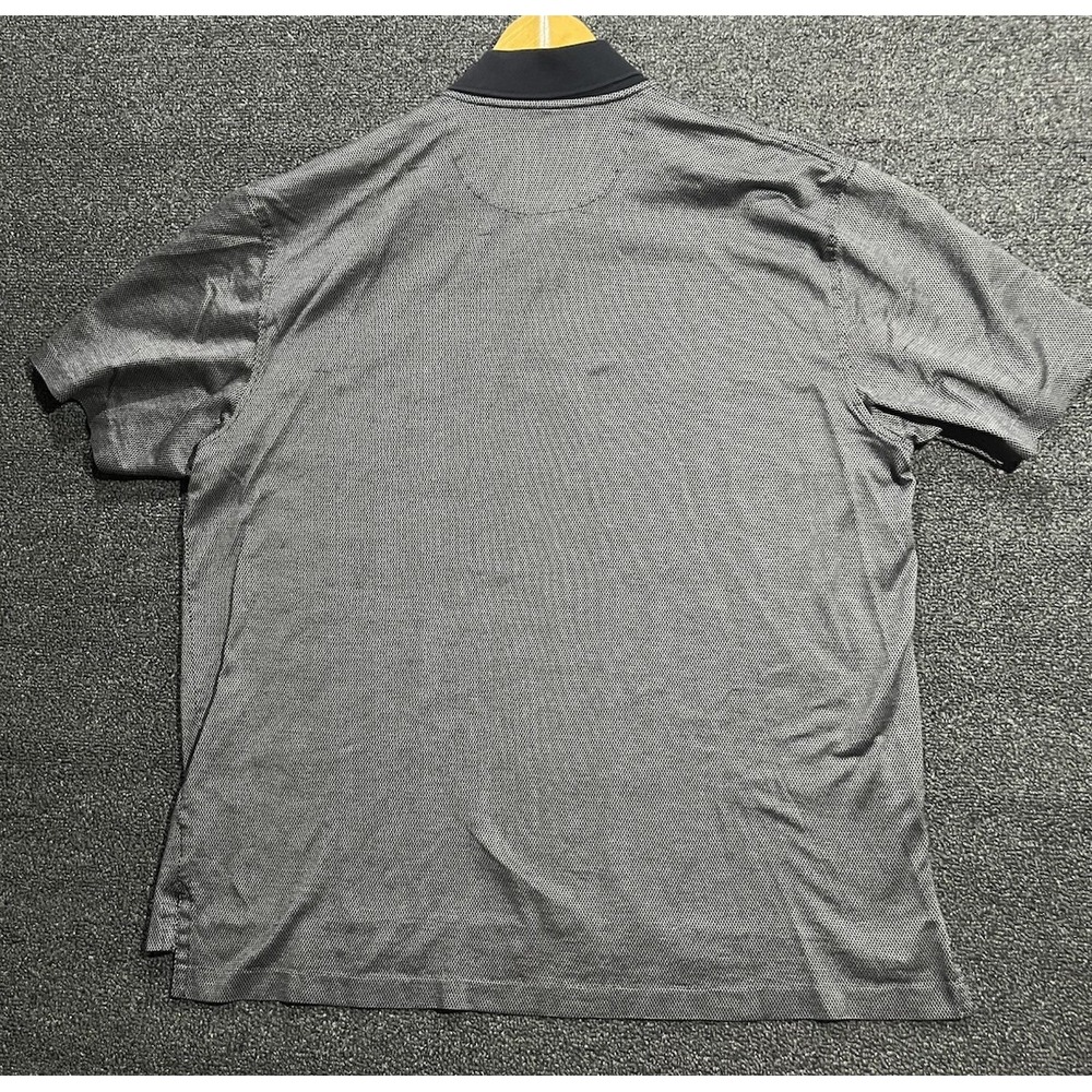 Brooks Brothers Polo Shirt Men XL Gray St Andrews Links Golf 100%‎ Cotton - Picture 10 of 10